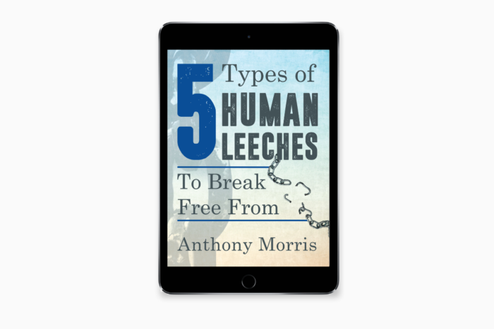 5 types of human leeches eBook on tablet